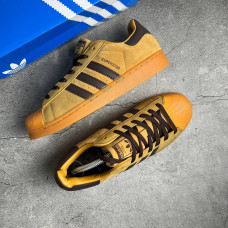 Adidas Stan Smith Crepe оранжевые