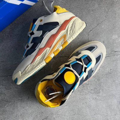 Кроссовки ADIDAS NITEBALL желтые с  бежевым