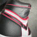 Кроссовки Jordan (luxe) белые с  черным и  красным