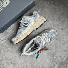 New Balance 530 серые с  серебряным