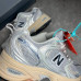 Кроссовки New Balance 530 серые с  серебряным NEW-20