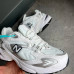 Кроссовки New Balance 725 белые с  серебряным
