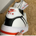Кроссовки NIKE AIR FORCE 1 белые с  красным и  черным