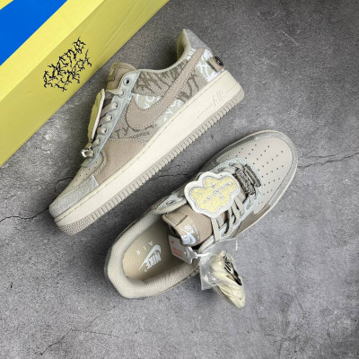 Кроссовки NIKE AIR FORCE КАКТУС ДЖЕК молочные