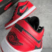 Кроссовки NIKE AIR JORDAN красные с  черным NIK-77