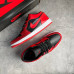 Кроссовки NIKE AIR JORDAN красные с  черным NIK-77
