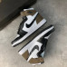 Кроссовки NIKE AIR JORDAN RETRO 1 белые с  коричневым
