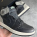 Кроссовки NIKE AIR JORDAN RETRO 1 серые с  черным