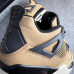 Кроссовки NIKE AIR JORDAN RETRO 4 охра с  черным NIK-70