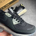 Кроссовки NIKE AIR MAX 90 черные с  серым NIK-83
