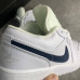 Кроссовки NIKE JORDAN 1 белые с  синим