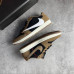 Кроссовки NIKE JORDAN 1 коричневые с  белым NIK-122