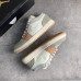 Кроссовки NIKE JORDAN 1 серые с  персиковым и  молочным