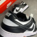 Кроссовки NIKE SB белые с  черным NIK-154
