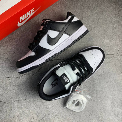Кроссовки NIKE SB белые с  черным NIK-154