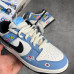 Кроссовки NIKE SB голубые с  белым