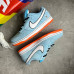 Кроссовки NIKE SB голубые с  оранжевым