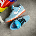 Кроссовки NIKE SB голубые с  оранжевым