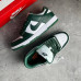 Кроссовки NIKE SB зеленые с  белым